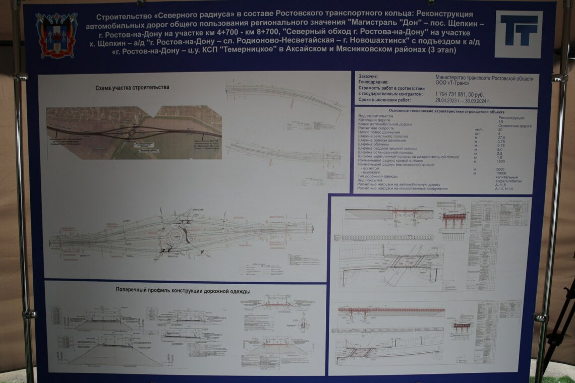 Т-Транс» построит четвертый этап Северного радиуса на Дону за 2,5 млрд руб.  — Деловая Газета.Юг