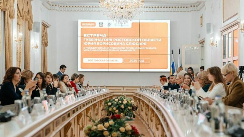 Дон представил 848 волонтерских проектов на премию #МЫВМЕСТЕ