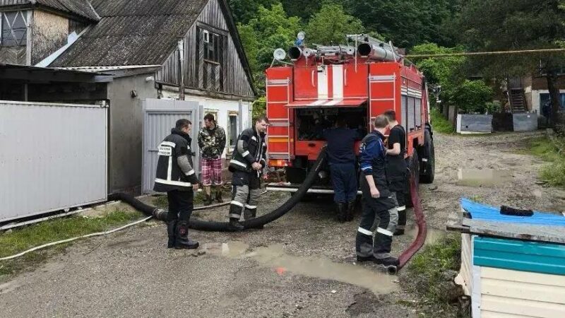 Режим ЧС ввели в одном из округов Геленджика из-за подтопления